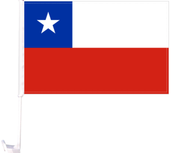 Chile Car Flags