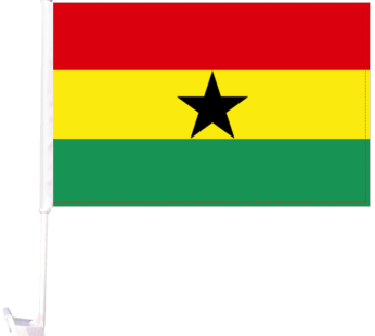 Ghana Car Flags