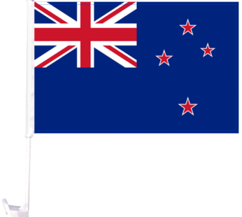 New Zealand Car Flag