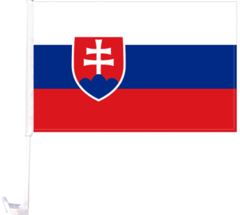 Slovakia Car Flag