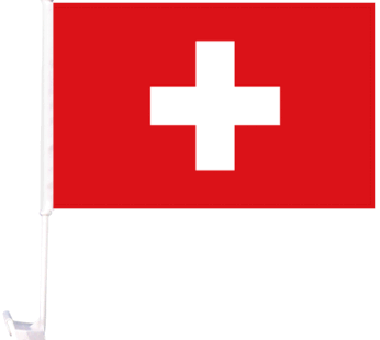 Switzerland Car Flag