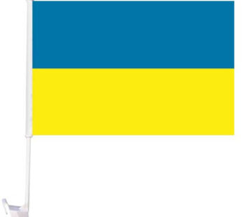 Ukraine Car Flags