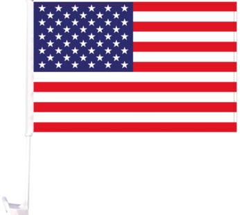 USA Car Flag
