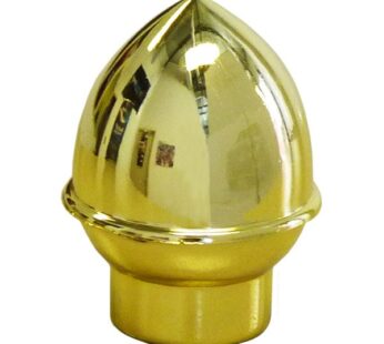 Acorn Finial, 3/4″ Plastic, Gold