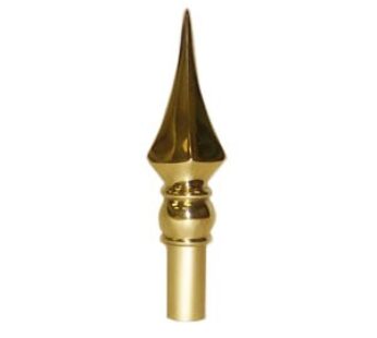 Fancy Spear Finial, Plastic