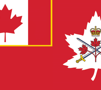 Canadian Army Flag – AUTHORIZED SALES ONLY