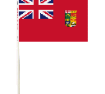 Canadian Red Ensign (WWI 1868-1921) Paper Stick Flags