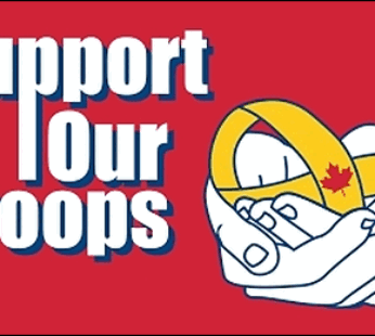 Support Our Troops Flag