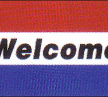 Welcome Flag