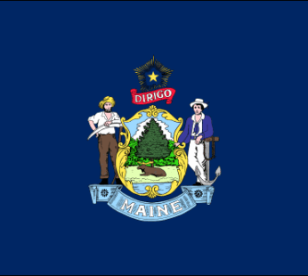 Maine State Flag