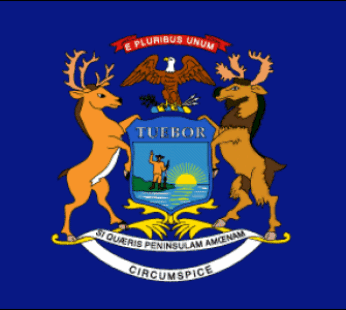 Michigan State Flag