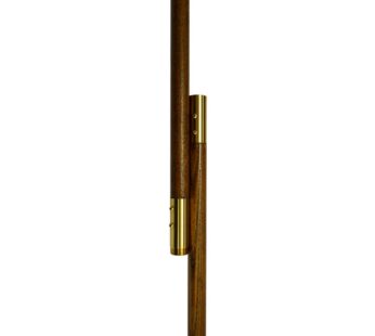 8’x1″ Oak Stained Wood Poles