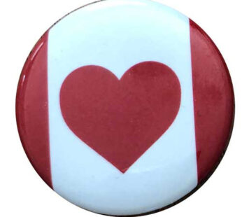 Heart Canada Button