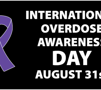 International Overdose Awareness Day Flag