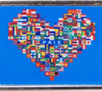 World Peace Pin, French