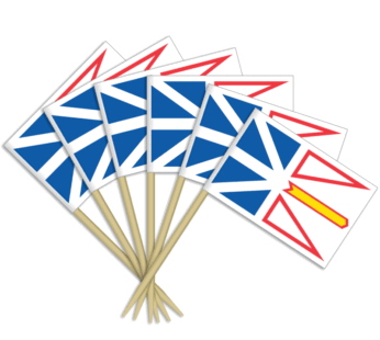 Newfoundland Toothpick Flags