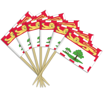 Prince Edward Island Toothpick Flags