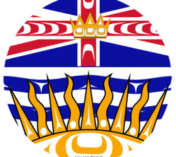 BC Indigenous Flag Buttons