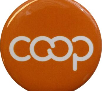 Co-op Button, Orange