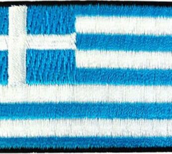 Greece 1.5″x 2.5″ Crest