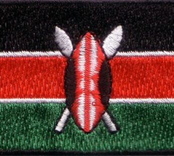 Kenya 1.5″x 2.5″ Crest