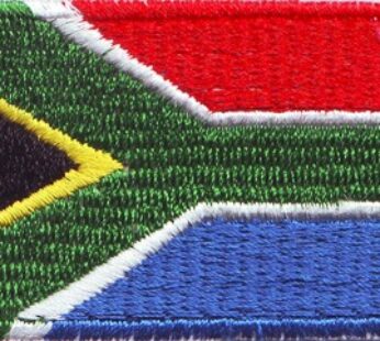 South Africa 1.5″x 2.5″ Crest