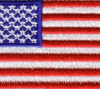 USA 1.5″x 2.5″ Crest