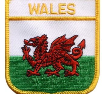 Wales 2.5″x 2.75″ Shield Crest