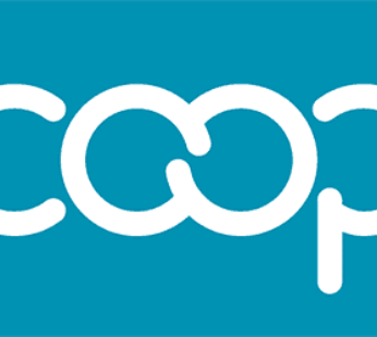 Co-op Logo Flag, Turquoise