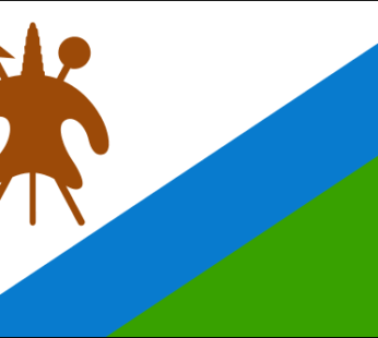 Lesotho Flags (1987-2006)