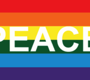 Rainbow Peace Flags