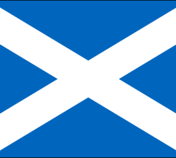 St. Andrew’s Cross 3.25″x5″ Vinyl Decal