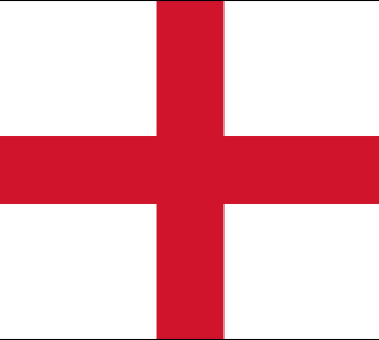 St. George’s Cross (England) 3.25″x5″ Vinyl Decal