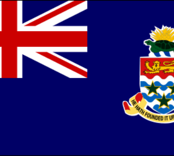 Cayman Islands 2 3/8″x4″ Vinyl Decal