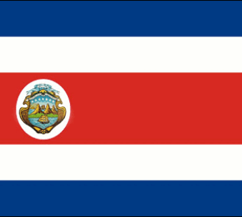 Costa Rica 3.25″x5″ Vinyl Decal