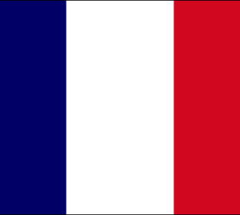 France 3.25″x5″ Vinyl Decal