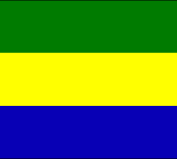 Gabon Flags