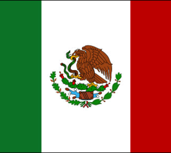Mexico 3.25″x5″ Vinyl Decal