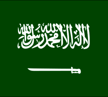 Saudi Arabia 3.25″x5″ Vinyl Decal