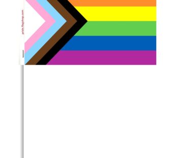 Inclusive Pride Paper Stick Flags