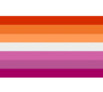 Lesbian Flag – Sunset (Seven Stripes)