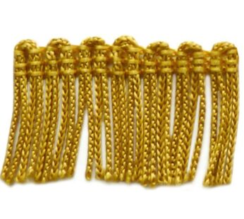 1″ Whiskey Gold Fringe