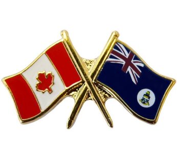 Canada/Cayman Island Crossed Pin