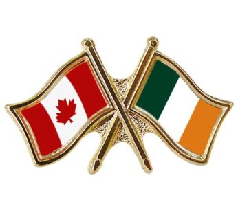 Canada/Ireland Crossed Pin