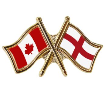Canada/St. George’s Cross Crossed Pin