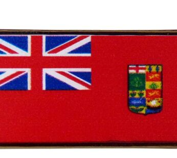 Canadian Red Ensign WWI Lapel Pin (0.5″x1″)