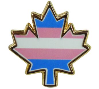 Transgender Maple Leaf Pin (3/4″)