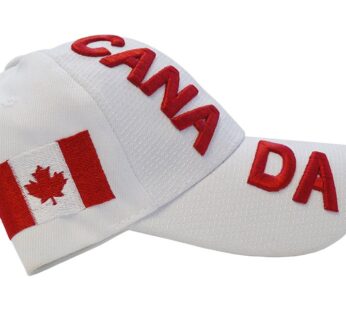 Canada Baseball Cap, White